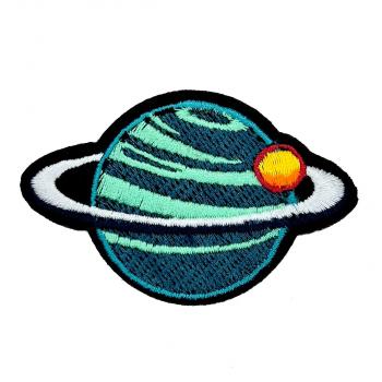 Aufbügler Planet Grün